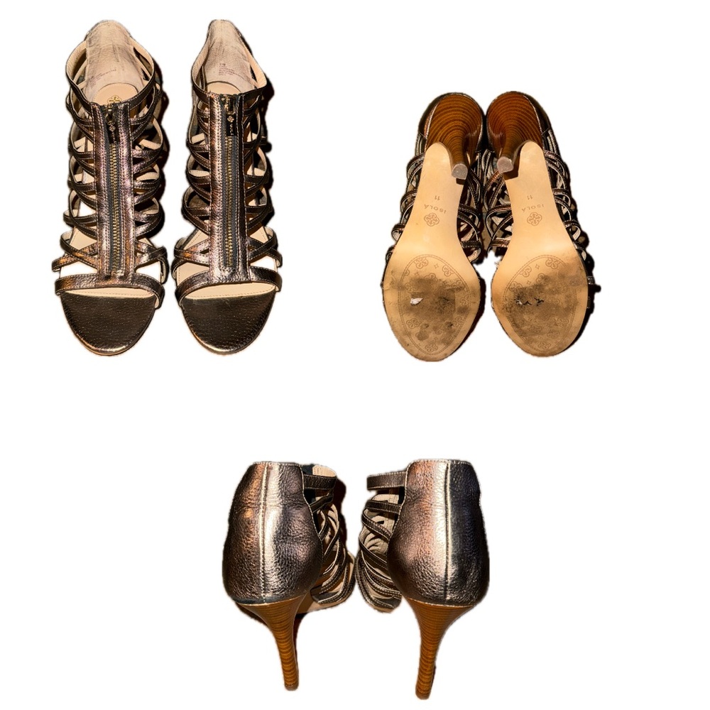 ISOLÁ SPRING/SUMMER METALLIC HEEL